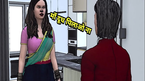 Ibu Tiri Desi India Digilir Sama Anak Tiri, Suara Hindi Bikin Makin Panas.