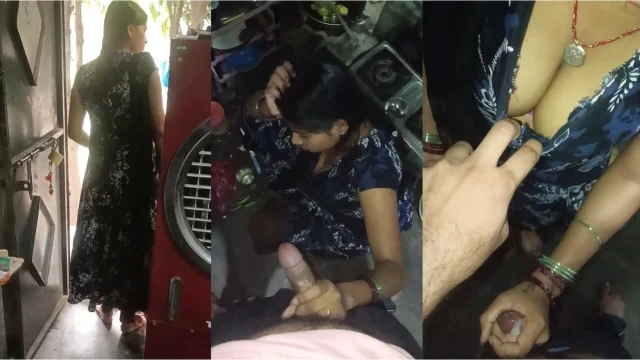 Sister-in-law In The Kitchen, Sister-in-law Took Out The Water Of The Brother-in-law’s Land, Showing Big Boobs With Her Hands Hindi Audio.