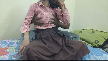 Cewek Kuliahan India Digebukin Kontol Pacar Di Kamar, Ngerang Sekenceng-kencengnya