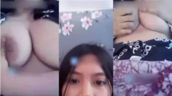 Dewiii Toge Pamer Tetek Di Ometv Bikin Ngaceng