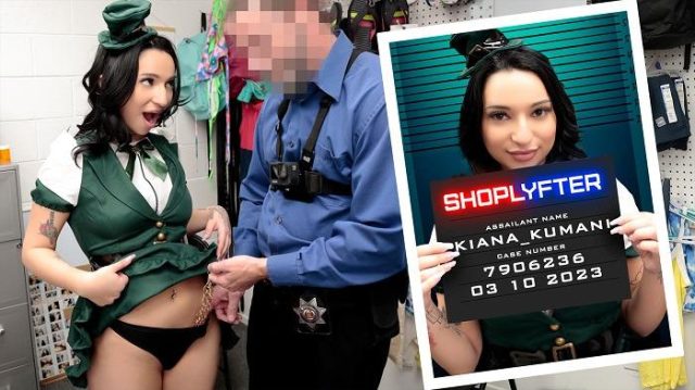 Nih Bocil Kiana Kumani Ketahuan Ngutil Pas St. Patty’s Day, Polisi Ceweknya Malah Digebukin Enak Di Ruang Interogasi, Kasus 7906236 Bikin Makin Basah.