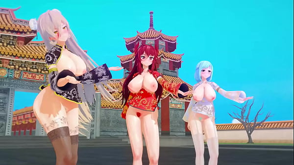 Mmd Vtuber Cina Malam Imlek Yang Bikin Makin Panas, Goyangannya Bikin Ngilu! 【kkvmd】 (by 熊野ひろ)
