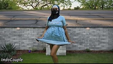 Hijab Mahasiswi Lari Pagi Di Tempat Umum, Ngentot Bayar Kontan.
